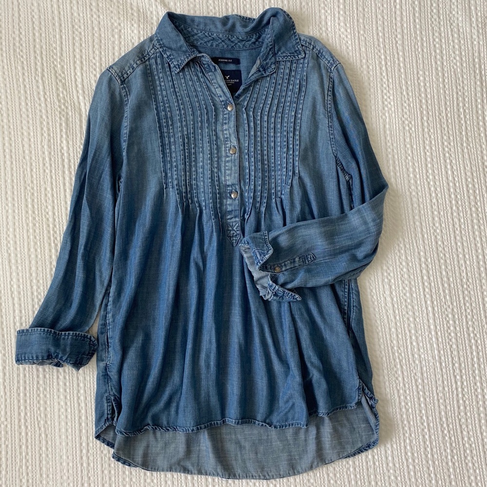 American Eagle Denim Shirt